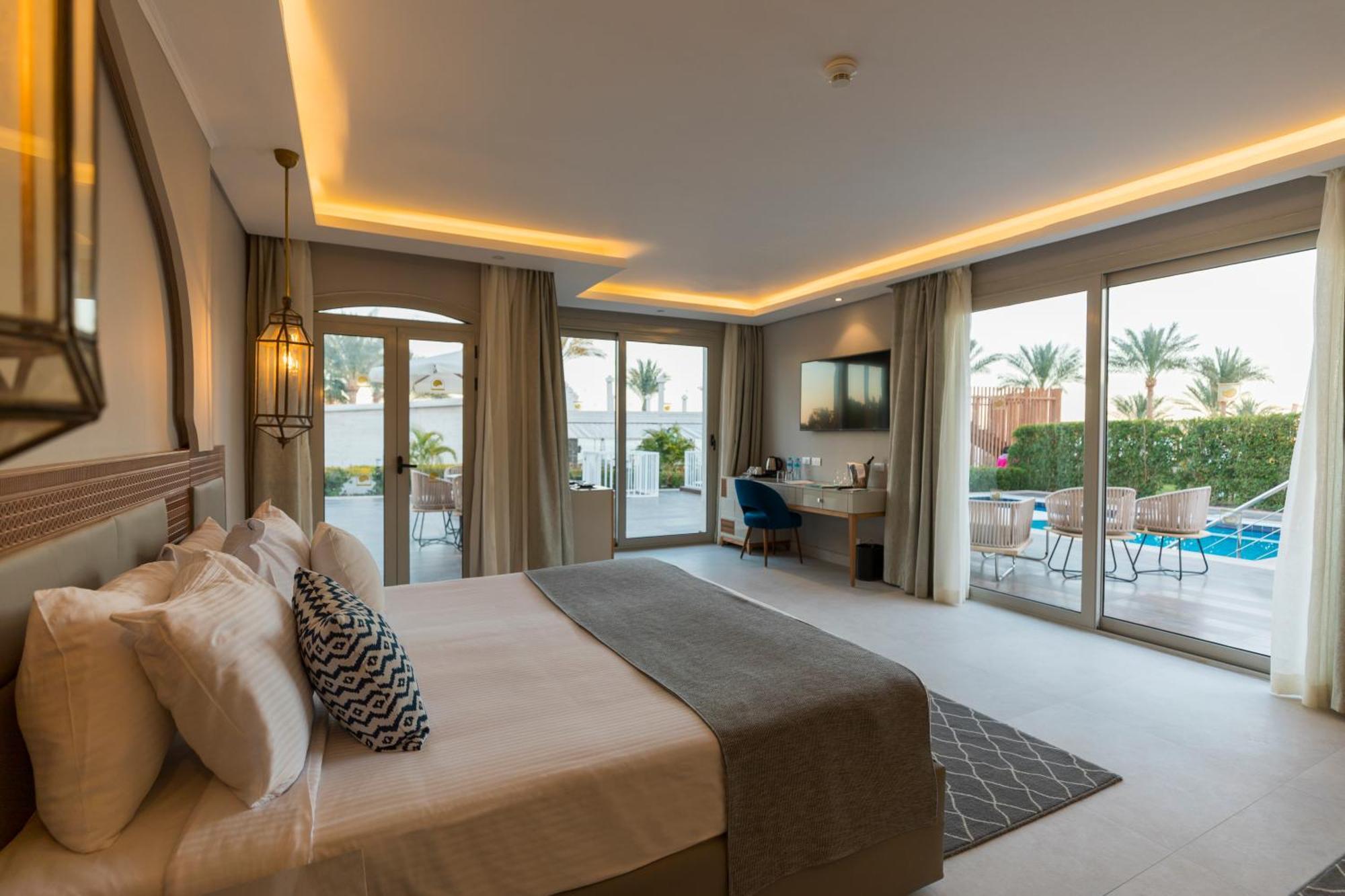 Sunrise Diamond Beach Resort -Grand Select Sharm el Sheikh Camera foto A bedroom at the hotel